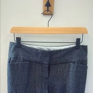 Vivienne Tam Gray Blazer with Purple Accents